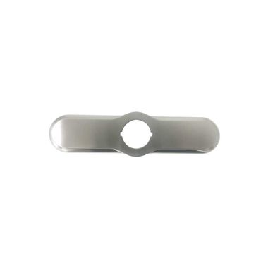 Click here to see Kohler 99272-VS KOHLER K-99272-VS 3-hole kitchen faucet escutcheon, Vibrant Stainless