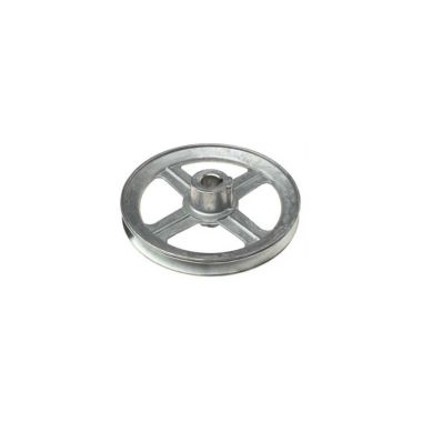 Click here to see Chicago Die 600A Chicago Die 600A Single V-Grooved Pulley, 3/4 in X 6 in, 4L, 1/2 X 11/32 in Belt