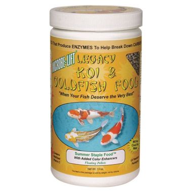 Click here to see Little Giant 566014 Little Giant Microbe-Lift 566014 Legacy Koi and Goldfish Summer Staple Food 13 oz