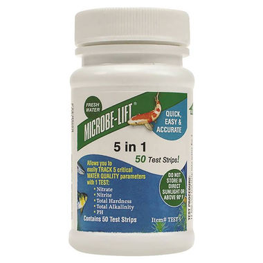 Click here to see Little Giant 566043 Little Giant Microbe-Lift 566043 5-In-1 Water Test Strip