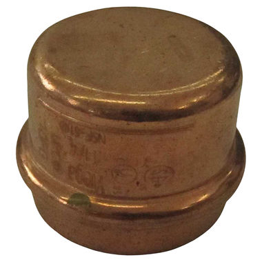 Click here to see Commodity  Viega 77717 817 Copper Cap, Small Diameter