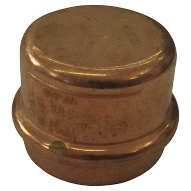 Click here to see Commodity  Viega 77727 817 Copper Cap, Small Diameter