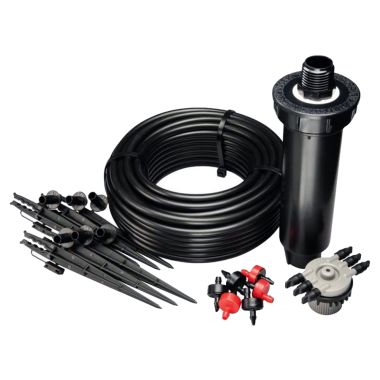 Click here to see Rainbird CNV182EMT Rainbird CNV182EMT 1800 Pop-Up to Drip Irrigation Conversion Kit, 6-Emitters
