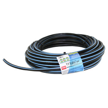 Click here to see Toro 53618 Toro 53618 Drip Tubing With Emitter, 1/2 in x 0.62 in ID x 0.71 in OD x 100 ft L