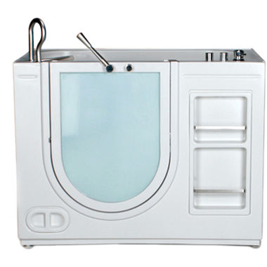 Click here to see Safety Bath SAN SPA HY1304LH Safety Bath San Spa 29.5″ x 39″ x 51″ Soaker Tub, Left Hand Drain, White - HY1304LH