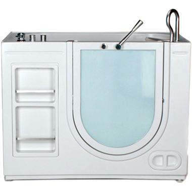 Click here to see Safety Bath SAN SPA HY1304RH Safety Bath San Spa 29.5″ x 39″ x 51″ Soaker Tub, Right Hand Drain, White - HY1304RH