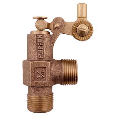 Click here to see Watts 098268839494 Watts ST750 Flippen Standard Duty Float Valve, 3/4 in Inlet, 3/4 in Outlet, MIP, Bronze
