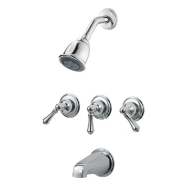 Click here to see Pfister G01-81BC Pfister G01-81BC Chrome 01 Series 3 Handle Tub/Shower Trim