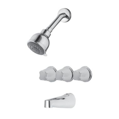 Click here to see Pfister G01-9110 Pfister G01-9110 Chrome 01 Series 3 Handle Tub/Shower Trim