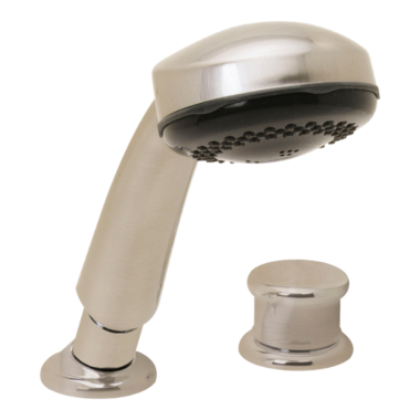 Click here to see Pfister G15-407K Pfister G15-407K Roman Tub Hand Held Shower and Driver Kit - Brushed Nickel