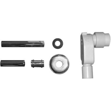 Click here to see Duravit 50441000 Duravit 0050441000 2nd Floor In-Wall Siphon Kit for Bathroom Architec H70 in Chrome