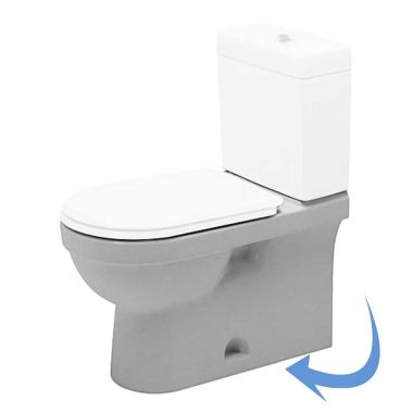 Click here to see Duravit 0112010062 Duravit 0112010062 Happy D.2 Floor Mounted Elongated Toilet - White Alpin