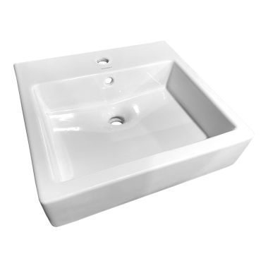 Click here to see Duravit 0454500000 Duravit 0454500000 Vero Wall-Mount Rectangular Washbasin, White Alpin 