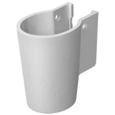 Click here to see Duravit 0858350000 Duravit 0858350000 Starck 2 Siphon Cover for Bathroom Sink 071450 in White 