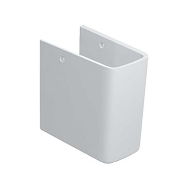 Click here to see Duravit 858370000 Duravit 0858370000 P3 Comforts Siphon Cover for Bathroom Sink in White 