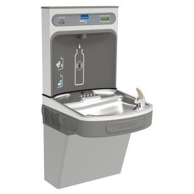 Click here to see Elkay LZSDWSLK Elkay LZSDWSLK Single EZH2O Station Filler Kit, Light Gray