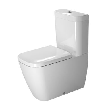 Click here to see Duravit 2134090092 Duravit 2134090092 Happy D.2 Floor-Mounted Close Coupled Elongated Toilet - White