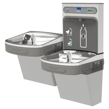 Click here to see Elkay LZSTLDDWSVRLK Elkay LZSTLDDWSVRLK Bi-Level Station Filler Kit, Gray