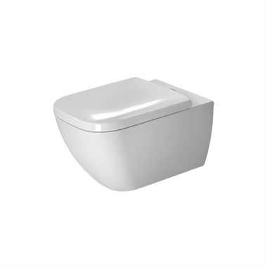 Click here to see Duravit 2222090092 Duravit 2222090092 Happy D.2 Dual Flush One-Piece Wall Mounted Washdown Rimless Elongated Toilet - White