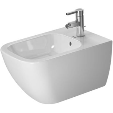 Click here to see Duravit 2258150000 Duravit 2258150000 Happy D.2 Single Hole Wall Mount Bidet in White Finish 