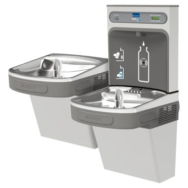 Click here to see Elkay LZSTLDDWSVRSK Elkay LZSTLDDWSVRSK Bi-Level Station Filler Kit, Stainless