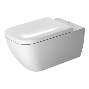 Click here to see Duravit 2550090092 Duravit 2550090092 Happy D.2 Wall Mounted Rimless Elongated Toilet - White