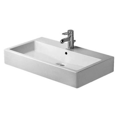 Click here to see Duravit 04548000001 Duravit 04548000001 Vero Wall Mount Porcelain Bathroom Sink - White