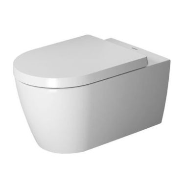 Click here to see Duravit 25290900921 Duravit 25290900921 ME by Starck Dual Flush One-Piece Wall Mounted Rimless Elongated Toilet - White