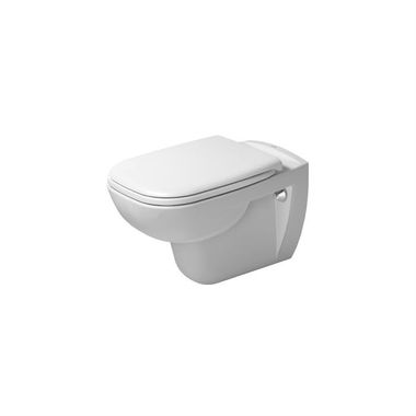 Click here to see Duravit 25350900922 Duravit 25350900922 D-Code Dual Flush Wall Mounted Elongated Toilet Bowl in White Finish - White Alpin
