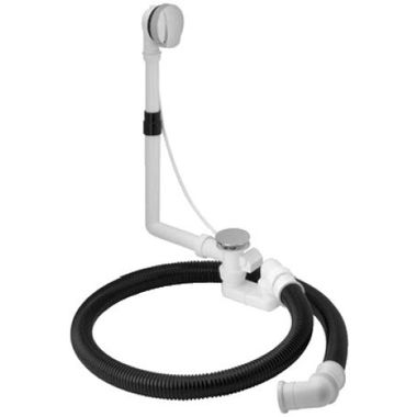 Click here to see Duravit 790244000001000 Duravit 790244000001000 Blue Moon Special Waste and Overflow Drain in Chrome