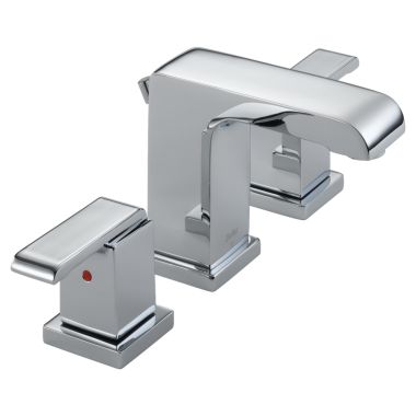 Click here to see Delta 3586LF-MPU Delta 3586LF-MPU Arzo Two Handle Widespread Lavatory Faucet (Chrome)