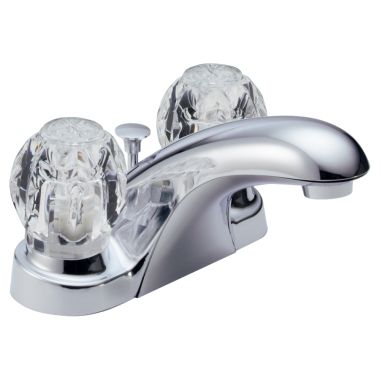 Click here to see Delta B2512LF Delta Foundations Deck-Mount Chrome Lavatory Faucet for 4