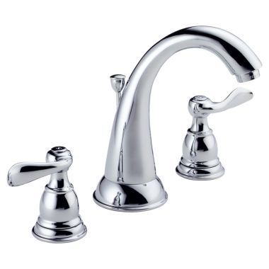 Click here to see Delta B3596LF Delta Windemere Arc Spout Chrome Lavatory Faucet for 6