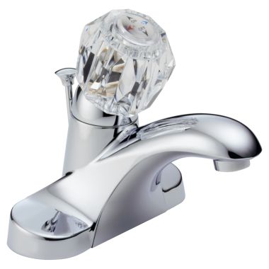Click here to see Delta B512LF Delta Foundations Deck-Mount Chrome Lavatory Faucet for 4
