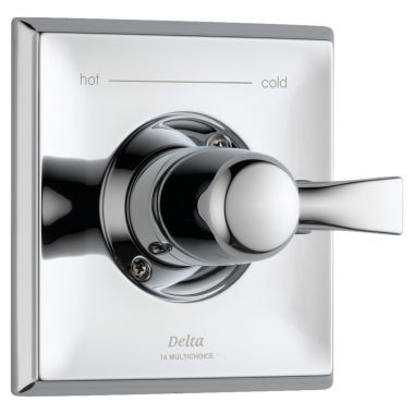 Click here to see Delta T14051 Delta Dryden Monitor 14 Series Valve Trim, Lever Handle, Polished Chrome - T14051
