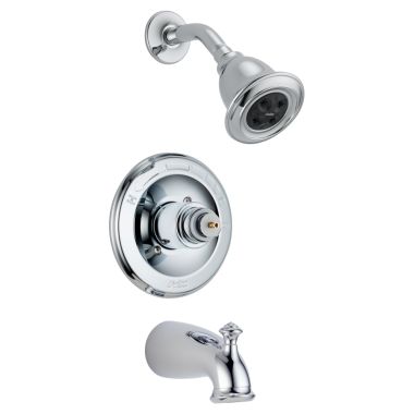 Click here to see Delta T14478-H2OLHP Delta T14478-H2OLHP Leland Monitor 14 Series Tub and Shower Trim (Chrome)