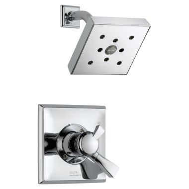 Click here to see Delta T17251-H2O Delta T17251-H2O Dryden Monitor 17 Series H2Okinetic Shower Trim, Chrome