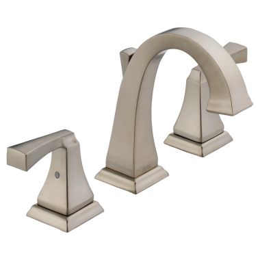 Click here to see Delta 3551LF-SS Delta 3551LF-SS Dryden Two Handle Widespread Bathroom Faucet in Stainless