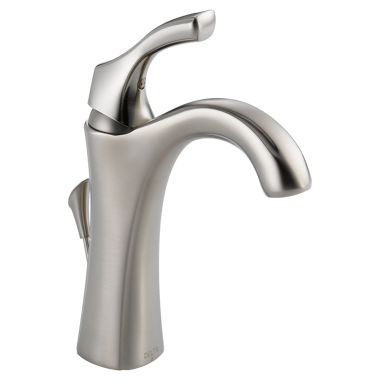 Click here to see Delta 592-SS-DST Delta 592-SS-DST Addison One Handle Lavatory Faucet - Stainless Finish