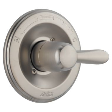Click here to see Delta T14038-SS Delta Lahara Monitor 14 Series Valve Trim, Lever Handle, Stainless Steel - T14038-SS