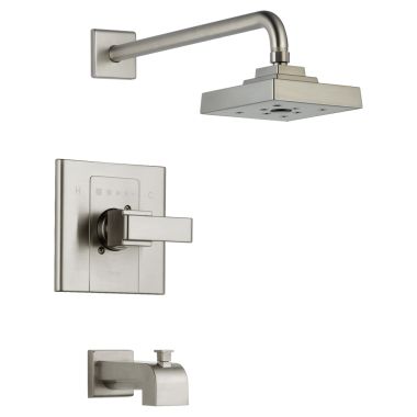 Click here to see Delta T14486-SS Delta T14486-SS Arzo Monitor 14 Series H2Okinetic Tub/Shower Trim - Stainless