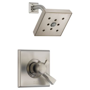 Click here to see Delta T17251-SSH2O Delta T17251-SSH2O Dryden Monitor 17 Series H2Okinetic Shower Trim, Stainless