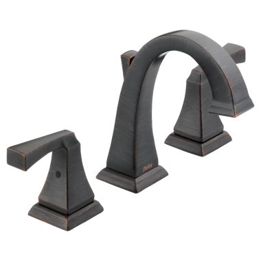 Click here to see Delta 3551LF-RB Delta 3551LF-RB Dryden Two-Handle Widespread Bathroom Faucet in Venetian Bronze