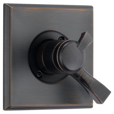 Click here to see Delta T17051-RB Delta Dryden Monitor 17 Series Two-Handle Valve Trim, Lever Handles, Venetian Bronze - T17051-RB