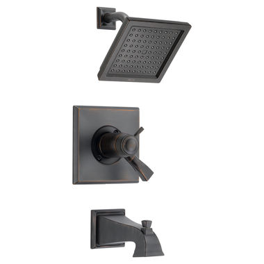 Click here to see Delta T17T451-RB Delta T17T451-RB Dryden TempAssure 17T Series Tub/Shower Trim - Venetian Bronze