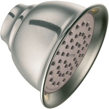 Click here to see Moen 6302EPAN Moen Moenflo XL 4-3/8in Single-Function Shower Head, Round, Fixed-Mount, Eco-Performance, 1.75 GPM, Antique Nickel - 6302EPAN
