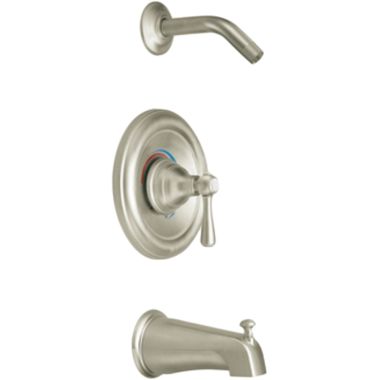 Click here to see Moen T2113NHBN Moen T2113NHBN Brushed Nickel Tub/Shower Valve Trim, 1-Hand 1-Function Cartridge