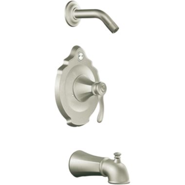 Click here to see Moen T2503NHBN Moen T2503NHBN Brushed Nickel Tub/Shower Valve Trim, 1-Hand 1-Function Cartridge