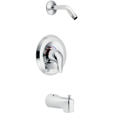 Click here to see Moen TL183NH Moen Chateau Posi-Temp Tub/Shower Faucet, Single Lever Handle, M-PACT, Less Showerhead, Bulk Version, Chrome - TL183NH