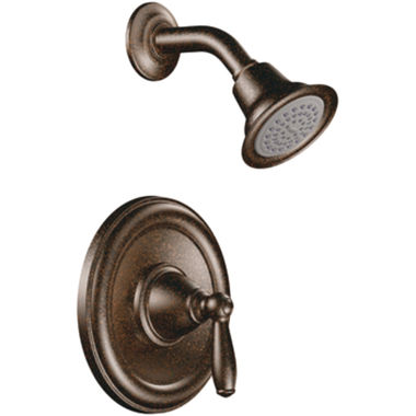 Click here to see Moen T2152ORB Moen Brantford Posi-Temp Single-Handle Shower Faucet, One-Function, 2.5 GPM, Lever Handle, Oil Rubbed Bronze - T2152ORB